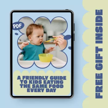 Kids Who Eat the Same Foods Daily: What to Do